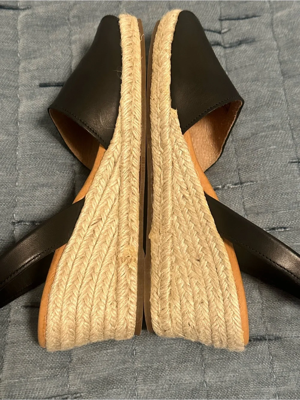 Spanish Sandal Company Espadrille Slingback Wedge